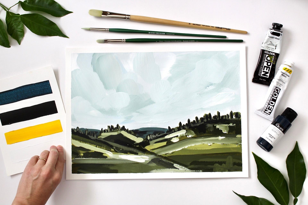 15 Tutoriales De Pintura Acrílica Paso A Paso Perfectos Para Principiantes Skillshare Blog