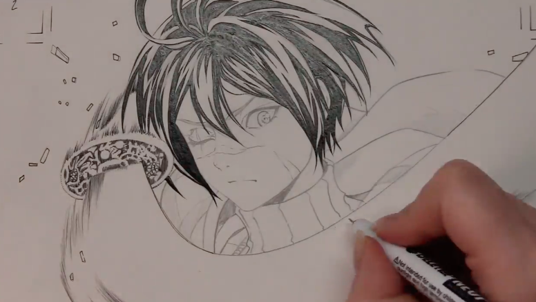 Anime Pencil Sketching and Drawing Full Semester Part 2 - Full