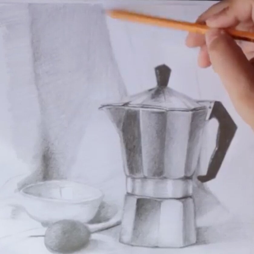 simple drawing with pencil