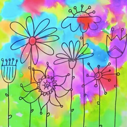 Flower Drawing for Kids. Unlock the joy of artistic exploration