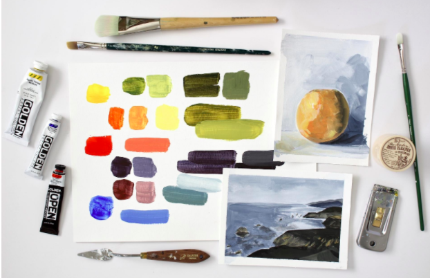 Gouache Paint vs. Watercolor Paint vs. Acrylic Paint – What's the