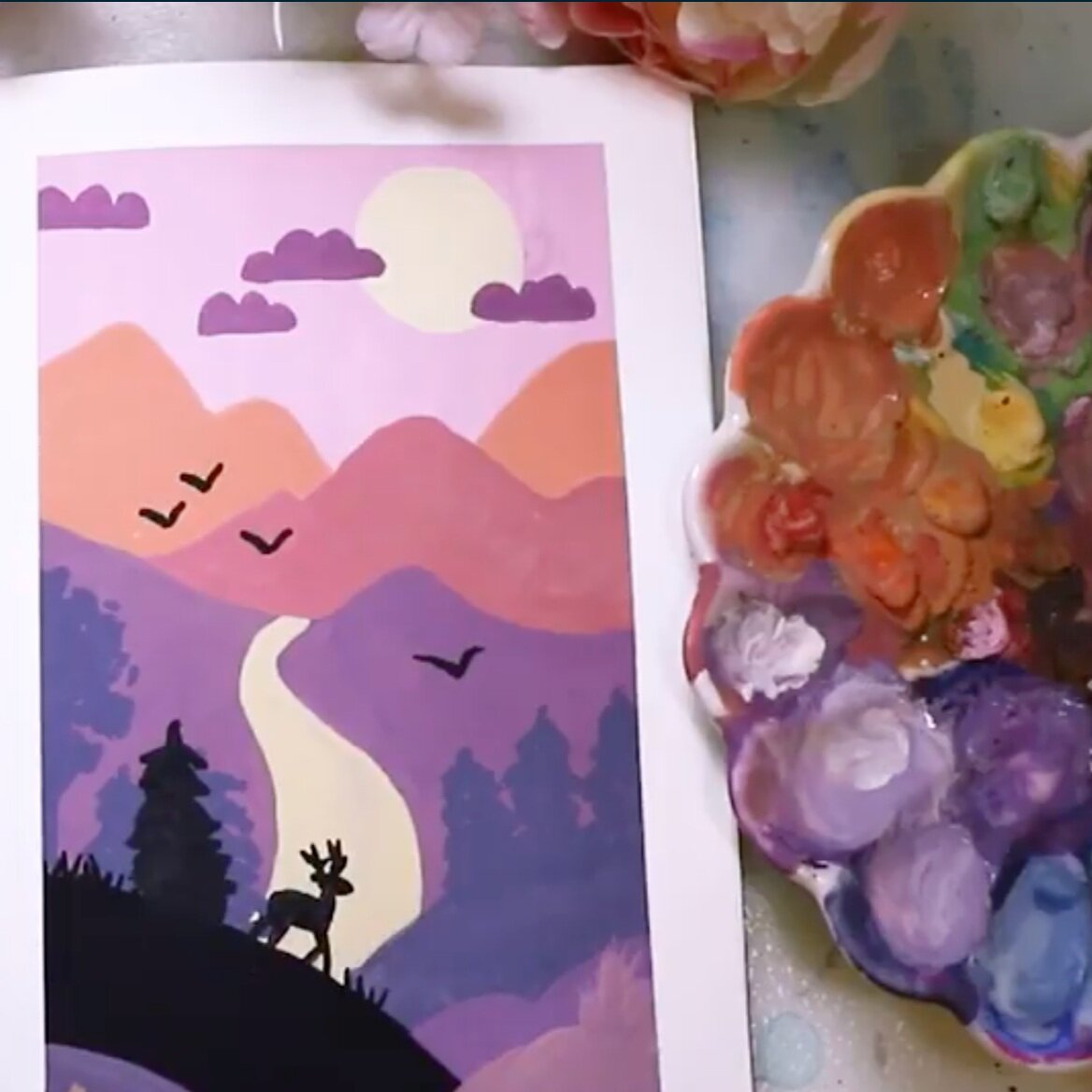 Beginners Guide: How to use Gouache