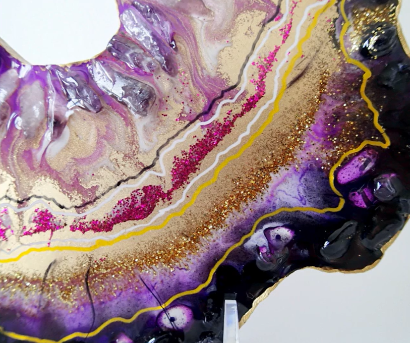 A Guide: Create Resin Geodes and More