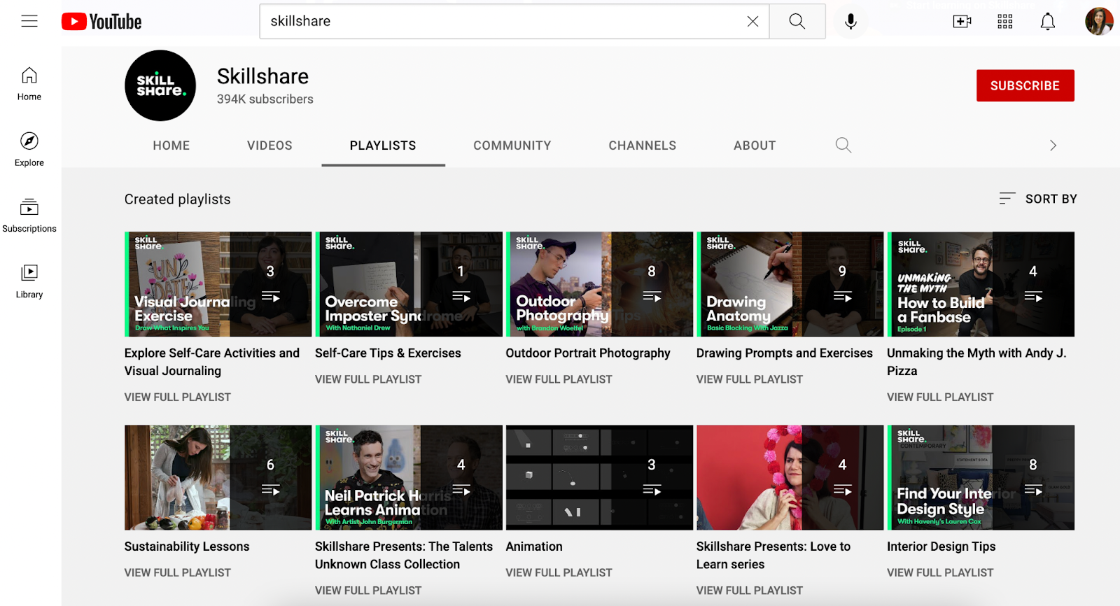 YouTube Playlists How To Create Use And Share Skillshare Blog