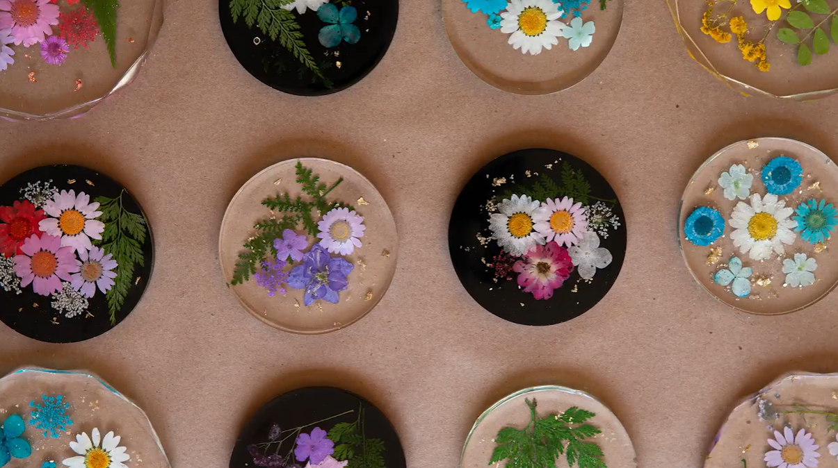 Resin Art Dried Flowers