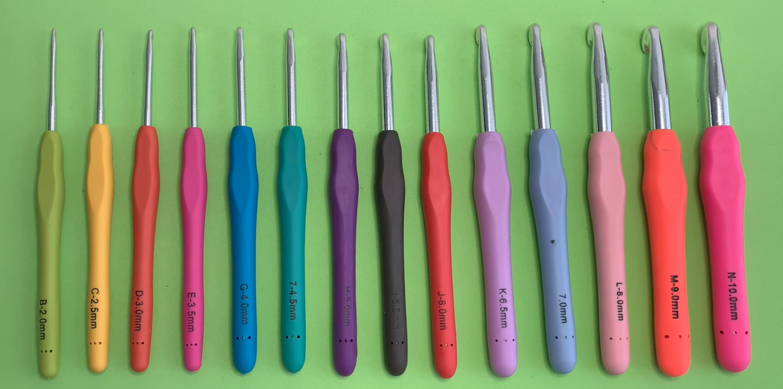 The Different Types of Crochet Hooks