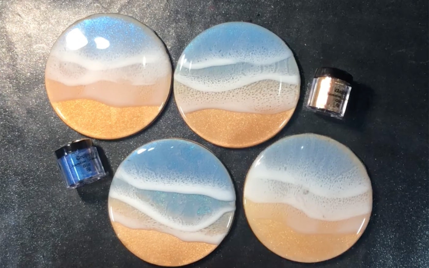 How to Make Resin Coasters Skillshare Blog