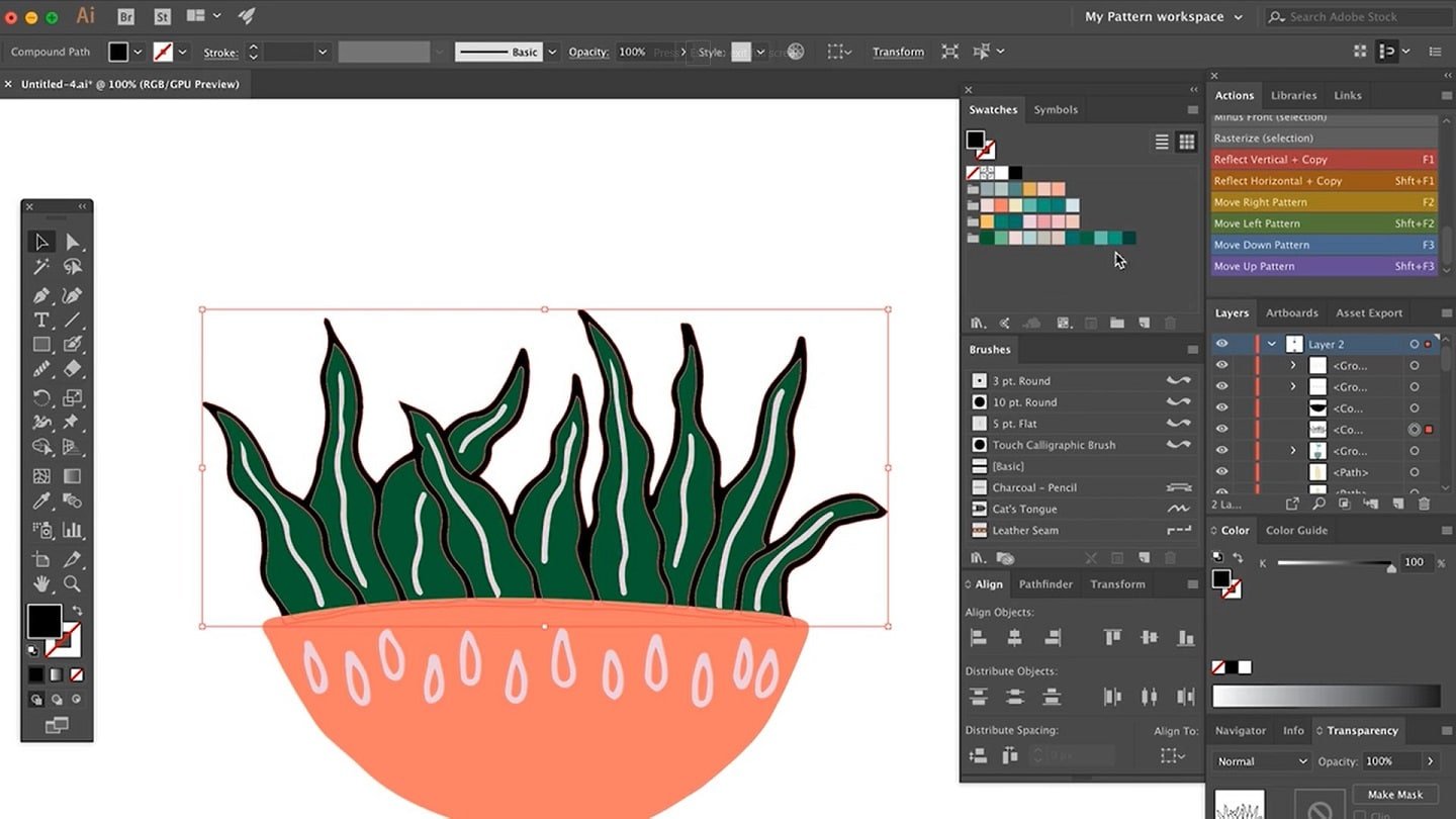 Smooth Tool in Illustrator  How to Make Smooth Lines in Illustrator?