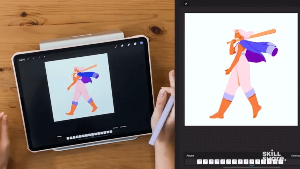 How to Animate 3D Objects in Procreate on iPad [Easy Guide]