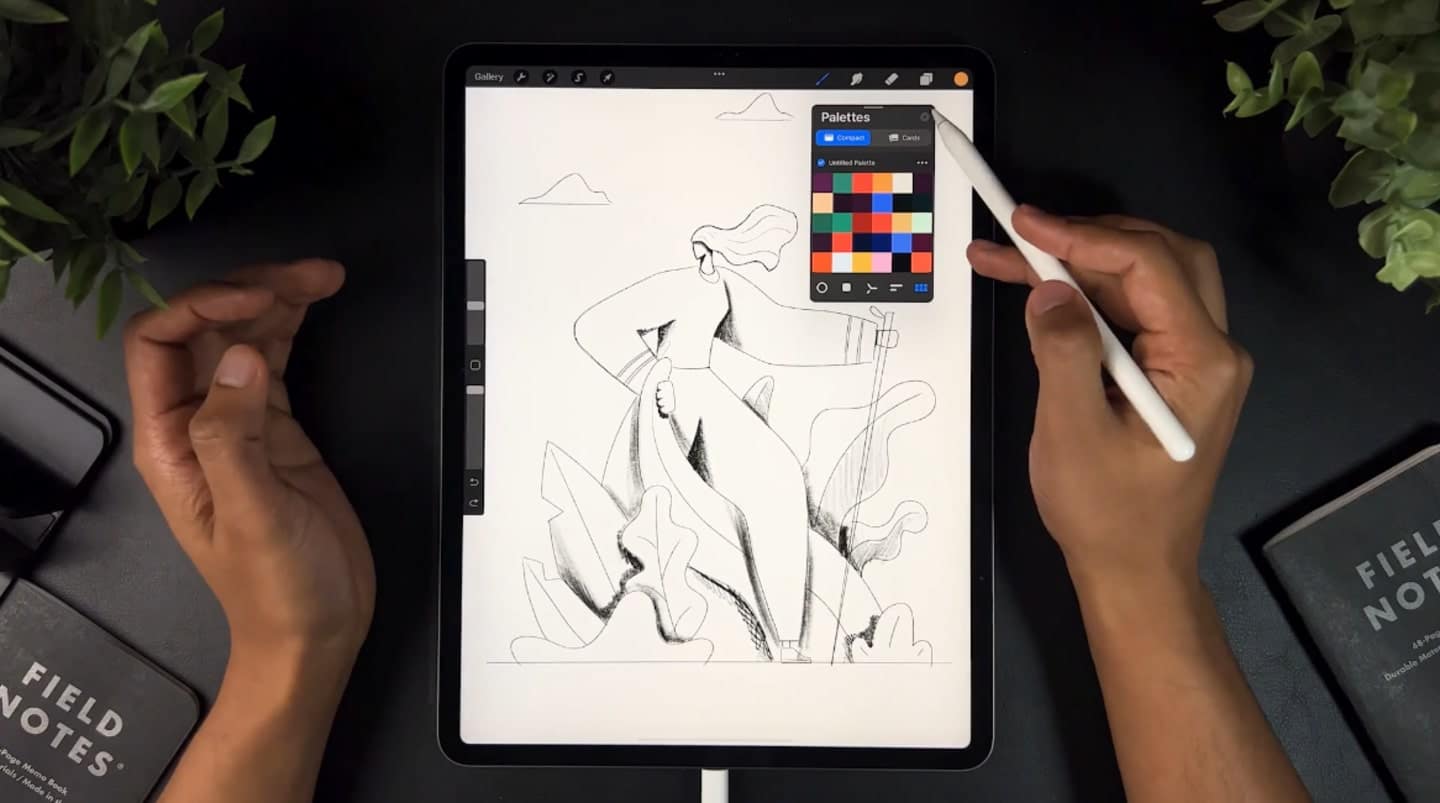 How to Fill in Procreate: Color Fill Explained | Skillshare Blog